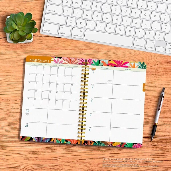 2023 BrownTrout House Of Turnowsky Simple Pleasures 6" X 7.75" Weekly Desk Planner, Multicolor (9781975450120) 5 2023 BrownTrout House Of Turnowsky Simple Pleasures 6" X 7.75" Weekly Desk Planner, Multicolor (9781975450120) - Image 3