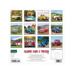 2023 Willow Creek Classic Cars & Trucks 12" X 12" Monthly Wall Calendar (25468)
