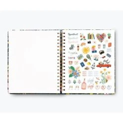 2023 Rifle Paper Co. Lea 8.25" X 10" Weekly & Monthly Planner, Multicolor (PLS014) -Bostich Shop 7FF3ED2D 70C6 433C A507BD1FC4E98A32 s7