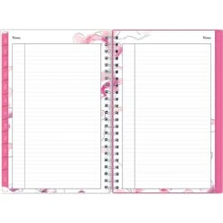 2023 Blue Sky Orchid 5" X 8" Weekly & Monthly Planner, White/Pink (137270-23) -Bostich Shop 822AA973 9154 4F59 8D0448DDCD9E7BD2 s7