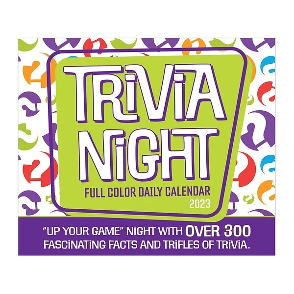 2023 Willow Creek Trivia Night 5.4" X 6.2" Day-to-Day Calendar (29732) 7 2023 Willow Creek Trivia Night 5.4" X 6.2" Day-to-Day Calendar (29732) - Image 5