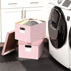 Fellows Basic Duty Storage Box, Lift Off Lid, Letter/Legal Pink Rose, 4/Pack (100016406) -Bostich Shop 84F396F4 D6C1 4366 A2673C8C776B6C7A s7