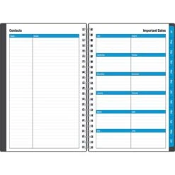 2023-2024 Blue Sky Collegiate 5" X 8" Academic Weekly & Monthly Planner, Paperboard Cover, Gray (100139-A24) -Bostich Shop 861E3EBC E273 4279 99783FC0AB89B08F s7