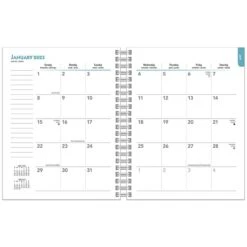 2023 BrownTrout I Love Puppies 6" X 7.75" Weekly Engagement Planner Calendar, Multicolor (9781975447953) -Bostich Shop 867DE412 7ECB 49C1 BBE70475726835DD s7