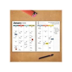 2023 TF Publishing Pineapples 9" X 11" Weekly & Monthly Planner, Multicolor (LWM-23-9720) -Bostich Shop 8823ABF3 4312 43F6 97F4CC9F50B7535A s7