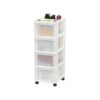 Iris 4-Drawer Storage Cart, White/Translucent White (585003) 1 Iris 4-Drawer Storage Cart, White/Translucent White (585003) -Bostich Shop 88FE2A94 F108 4EE6 A1D9A290F7DE38CB s7