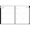 2023-2024 Blue Sky Enterprise 8.5" X 11" Academic Weekly & Monthly Planner, Plastic Cover, Black (130609-A24)