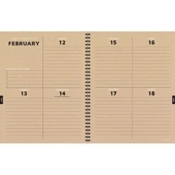 2023-2024 TF Publishing Animal Print 9" X 11" Academic Weekly & Monthly Planner, Paperboard Cover, Brown/Black (AY24-9700)