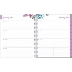 2023 Blue Sky Laila 8.5" X 11" Weekly & Monthly Planner, Multicolor (137273-23)