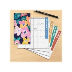 2023-2024 TF Publishing Graphic Flowers 3.5" X 6.5" Monthly Planner, Multicolor (PKT-23-7016) 13 2023-2024 TF Publishing Graphic Flowers 3.5" X 6.5" Monthly Planner, Multicolor (PKT-23-7016) -Bostich Shop 8E78C763 A2DB 4975 BF8AF3E7D684349A s7