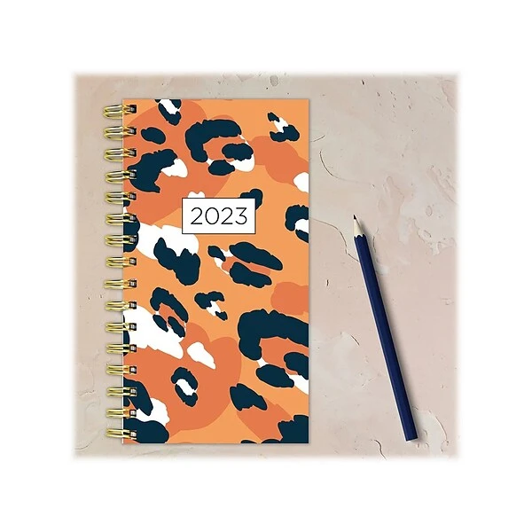 2023 TF Publishing Animal Print 3.5" X 6.5" Weekly & Monthly Planner, Multicolor (SWM-23-7500) 7 2023 TF Publishing Animal Print 3.5" X 6.5" Weekly & Monthly Planner, Multicolor (SWM-23-7500) - Image 5
