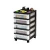Iris 5-Drawer Storage Cart, Black/Translucent White (585006) 1 Iris 5-Drawer Storage Cart, Black/Translucent White (585006) -Bostich Shop 96A013C2 9D89 4F92 AB9792D603BD9C71 s7