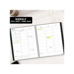 2023-2024 Five Star Advance 8.5" X 11" Academic Weekly & Monthly Planner, Plastic Cover, Assorted Colors, Each (CAW650-00-24) -Bostich Shop 975904D3 6E46 4A0C BFD630952D5EEDAF s7