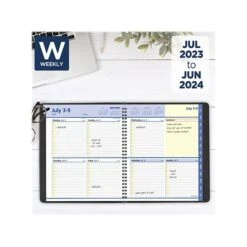 2023-2024 AT-A-GLANCE QuickNotes 8" X 10" Academic Weekly & Monthly Appointment Book, Faux Leather Cover, Black (76-11-05-24) 10 2023-2024 AT-A-GLANCE QuickNotes 8" X 10" Academic Weekly & Monthly Appointment Book, Faux Leather Cover, Black (76-11-05-24) -Bostich Shop 97DAA649 1AF7 4A31 BE9B7EA6009150A8 s7