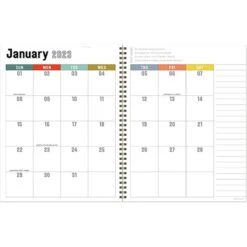 2023 TF Publishing New Beginnings 9" X 11" Weekly & Monthly Planner, Multicolor (LWM-23-9718)