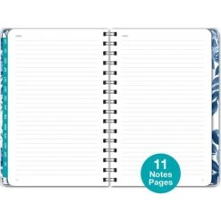 2023-2024 Global Printed Products Blue Bloom 5.5" X 8" Academic Weekly & Monthly Planner, Paperboard Cover (AY23-03-S) -Bostich Shop 9BFDE50A C92C 4977 BC7A679E8527234A s7