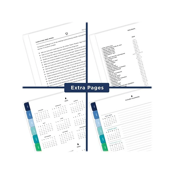 2023-2024 AT-A-GLANCE By Emily Ley 8.5" X 11" Academic Weekly/Monthly Planner, Plastic Cover, Multicolor (EL10-905A-24) 7 2023-2024 AT-A-GLANCE By Emily Ley 8.5" X 11" Academic Weekly/Monthly Planner, Plastic Cover, Multicolor (EL10-905A-24) - Image 5