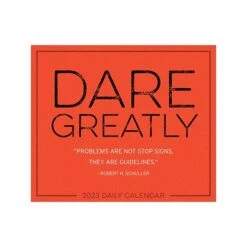 2023 Willow Creek Dare Greatly 5.4" X 6.2" Day-to-Day Calendar (28919) 11 2023 Willow Creek Dare Greatly 5.4" X 6.2" Day-to-Day Calendar (28919) -Bostich Shop 9FD6753F 82FE 4181 953107ADC46316BC s7