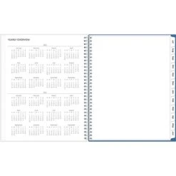 2023-2024 Blue Sky Kealoha 8.5" X 11" Academic Weekly & Monthly Planner, Paperboard Cover, Blue/White (142470) -Bostich Shop A1471C28 26E3 460D 89784863542732C1 s7