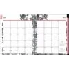 2023-2024 Blue Sky Analeis 8" X 10" Academic Monthly Planner, Plastic Cover, Black/White (130613-A24)