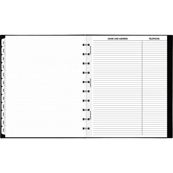 2023-2024 AT-A-GLANCE Move-a-Page 9.75" X 11.25" Academic Weekly/Monthly Appointment Book, Plastic Cover, Black (70-957E-05-24) 7 2023-2024 AT-A-GLANCE Move-a-Page 9.75" X 11.25" Academic Weekly/Monthly Appointment Book, Plastic Cover, Black (70-957E-05-24) - Image 5