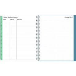 2023-2024 Blue Sky Ditsy Dapple Light 8.5" X 11" Academic Weekly & Monthly Planner, Paperboard Cover, Multicolor (132002-A24) -Bostich Shop A4A82DF1 5787 475E A912C50897C6C3EA s7
