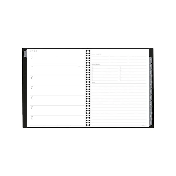 2023-2024 AT-A-GLANCE Elevation 8.5" X 11" Academic Weekly & Monthly Planner, Plastic Cover, Black (75-959P-05-24) 3 2023-2024 AT-A-GLANCE Elevation 8.5" X 11" Academic Weekly & Monthly Planner, Plastic Cover, Black (75-959P-05-24)