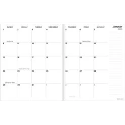 2023 TF Publishing Pigment Parquet 6.5" X 8" Monthly Planner, Multicolor (MMO-23-4214)