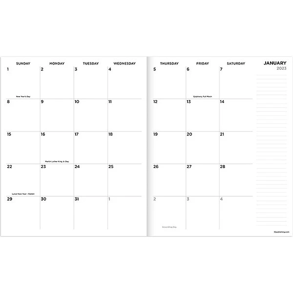 2023 TF Publishing Pigment Parquet 6.5" X 8" Monthly Planner, Multicolor (MMO-23-4214) 3 2023 TF Publishing Pigment Parquet 6.5" X 8" Monthly Planner, Multicolor (MMO-23-4214)