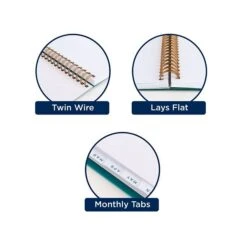 2023-2024 AT-A-GLANCE Signature Lite 5.5" X 8.5" Academic Weekly & Monthly Planner, Plastic Cover, Teal (YP20LA-12-24) -Bostich Shop ADD5DAC6 C97B 4AAD ABE088548268CEC4 s7