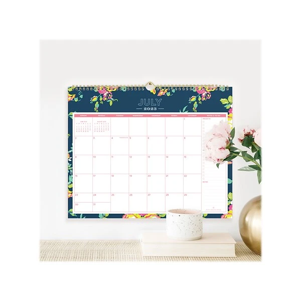 2023-2024 Blue Sky Day Designer Peyton Navy 15" X 12" Academic Monthly Wall Calendar (107934-A24) 3 2023-2024 Blue Sky Day Designer Peyton Navy 15" X 12" Academic Monthly Wall Calendar (107934-A24)