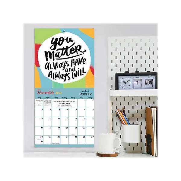 2023 Hallmark Mahogany: Uplifted + Empowered 12" X 12" Monthly Wall Calendar (WAL-23-1099) 5 2023 Hallmark Mahogany: Uplifted + Empowered 12" X 12" Monthly Wall Calendar (WAL-23-1099) - Image 3