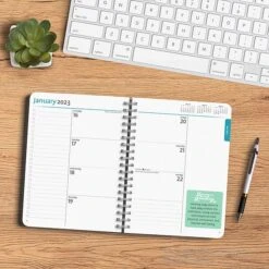 2023 Brush Dance Big Ambitions 6.9" X 9.8" Weekly Karma Planner, Multicolor (9781975454555) -Bostich Shop B3F4B887 4C7E 451B 8E1170D4EE62733E s7