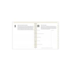 2023-2024 Blue Sky Day Designer Rugby Stripe Black 8" X 10" Academic Daily Planner, Paperboard Cover (137885-A24) -Bostich Shop B8F2E420 595C 4B95 948784A2DDA1A94F s7