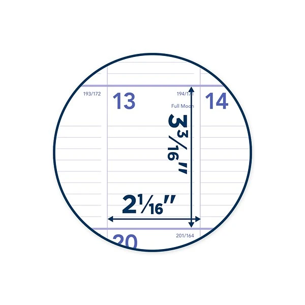 2023-2024 AT-A-GLANCE 15.5" X 22.81" Academic Monthly Wall Calendar, White/Purple/Red (AY3-28-24) 4 2023-2024 AT-A-GLANCE 15.5" X 22.81" Academic Monthly Wall Calendar, White/Purple/Red (AY3-28-24) - Image 2