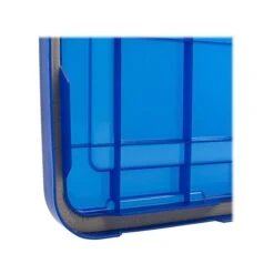 Iris WeatherPro 74 Qt. Latch Lid Storage Bin, Clear/Blue (500204) 11 Iris WeatherPro 74 Qt. Latch Lid Storage Bin, Clear/Blue (500204) -Bostich Shop BC3F7EC7 3ADA 48EB B7FE06F445EE1A03 s7