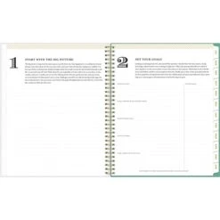 2023-2024 Blue Sky Day Designer Palms 8.5" X 11" Academic Weekly & Monthly Planner, Plastic Cover, White/Green (137891-A24) -Bostich Shop C0738BEB E2A1 42B0 99FDF25F9C628691 s7