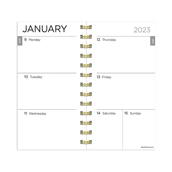 2023 TF Publishing Animal Print 3.5" X 6.5" Weekly & Monthly Planner, Multicolor (SWM-23-7500) 3 2023 TF Publishing Animal Print 3.5" X 6.5" Weekly & Monthly Planner, Multicolor (SWM-23-7500)
