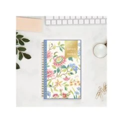 2023-2024 Day Designer Climbing Floral Blush 5" X 8" Academic Weekly & Monthly Planner, Plastic Cover, Multicolor (137881-A24) -Bostich Shop C3C9929D 186F 4C37 96ECA9FC08CC22A8 s7