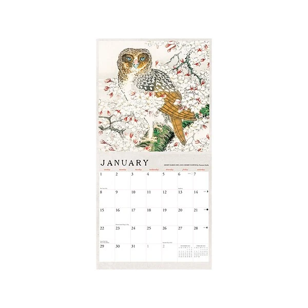 2023 Willow Creek Japanese Woodblocks 12" X 12" Monthly Wall Calendar (29855) 4 2023 Willow Creek Japanese Woodblocks 12" X 12" Monthly Wall Calendar (29855) - Image 2