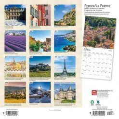 2023 BrownTrout France/La France 12" X 12" Monthly Wall Calendar, (9781975455910)