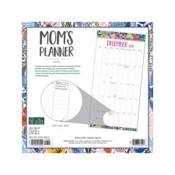 2023 Willow Creek Mom's Planner 7" X 7" Monthly Wall Calendar (30400)