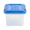 Iris WeatherPro 6.5 Qt. Latch Lid Storage Bin, Clear/Blue (500198) -Bostich Shop CA1859E0 5D4C 456E 83C35DD29AEEB9CD s7