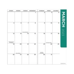 2023-2024 TF Publishing Write Your Story 3.5" X 6.5" Monthly Planner, Multicolor (PKT-23-7050) -Bostich Shop D06BC1DC CA9C 4940 A94CF4D4A1DACBD5 s7