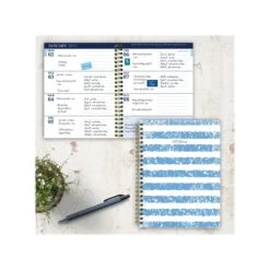 2023 TF Publishing Sailor Stripes 6.5" X 8" Weekly & Monthly Planner, White/Blue (MWM-23-9230) -Bostich Shop D5281989 C5E2 4008 86A0D317F62C3654 s7