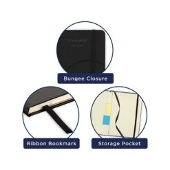 2023-2024 AT-A-GLANCE 7.69" X 10.19" Academic Weekly & Monthly Appointment Book, Faux Leather Cover, Black (70-7957-05-24) -Bostich Shop D609124D 7648 45C9 939B2A81070B326C s7