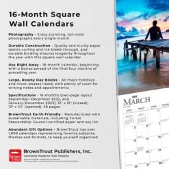 2023 BrownTrout Motivation 12" X 12" Monthly Wall Calendar (9781975452292) -Bostich Shop D76BCB0C FF9E 4795 80BF0B601A4243EF s7
