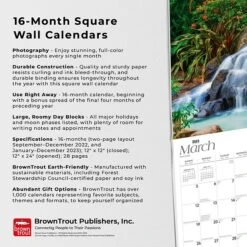 2023 BrownTrout Hawaii Wild & Scenic 12" X 12" Monthly Wall Calendar (9781975451776) 12 2023 BrownTrout Hawaii Wild & Scenic 12" X 12" Monthly Wall Calendar (9781975451776) -Bostich Shop E82363C0 9679 43B5 9698C1C98EA82752 s7