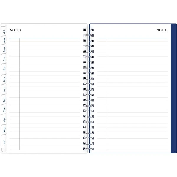 2023-2024 Blue Sky Chanson 5" X 8" Academic Weekly & Monthly Planner, Paperboard Cover, Blue (128694-A24) 7 2023-2024 Blue Sky Chanson 5" X 8" Academic Weekly & Monthly Planner, Paperboard Cover, Blue (128694-A24) - Image 5