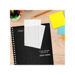 2023-2024 Five Star 5.5" X 8.5" Academic Weekly & Monthly Student Planner, Plastic Cover, Assorted Colors, Each (CAW451-00-24) -Bostich Shop EAAD84A4 472E 4D80 91E823428BAAD800 s7